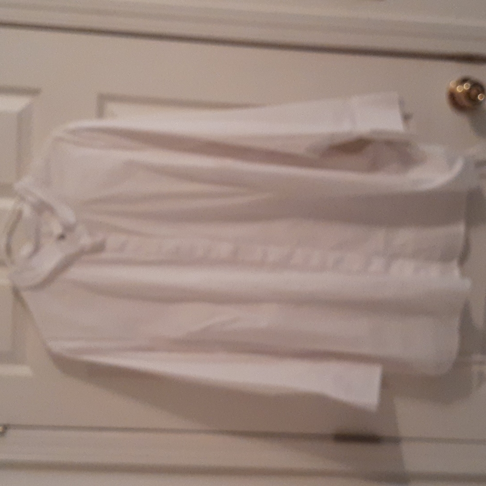A nice white button down blouse from CJ Banks in a size 3x.